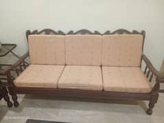 Wooden Sofa Set for sale