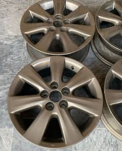 Toyota Corolla Altis/grande alloy rims. With Original mark stamps