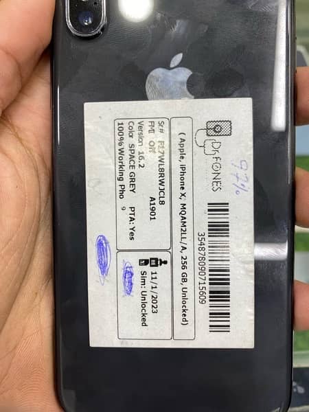 I phone x 256gb pta approved 0