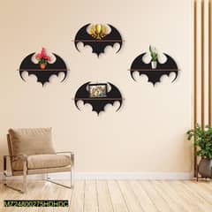 Batman Wall Hanging Shelves, Pack of 4 With Free Delivery