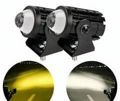 New Hai used ni hai Dual Color Bike Led Fog Light