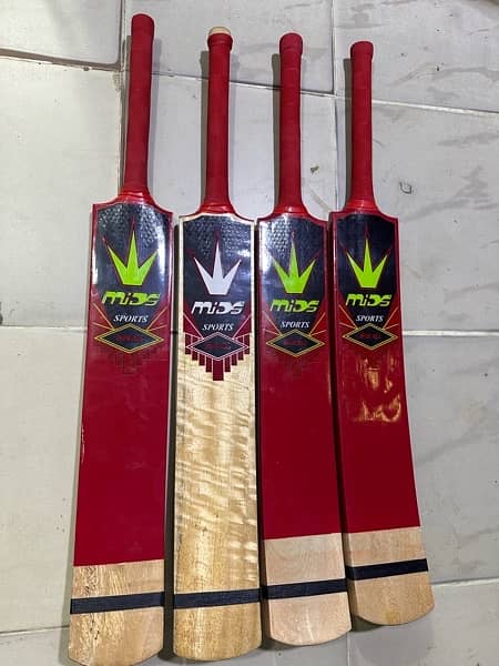 CRICKET HARDBALL AND TAPE BALL BAT 4