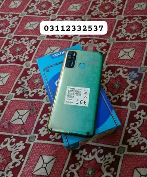 Tecno common 15 with box in liyaqabad 03112332537 0