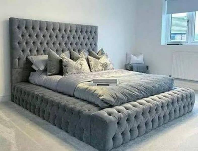 King Size Tufted Bed 3