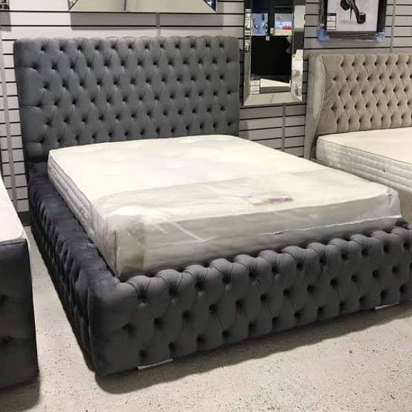 King Size Tufted Bed 4