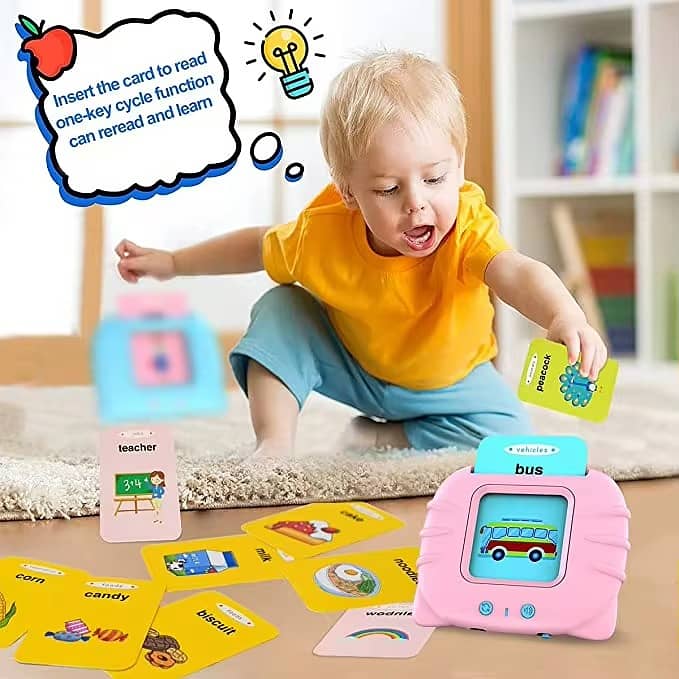 Talking Flash Cards Preschool Learning Toys Early Educational Toys 2