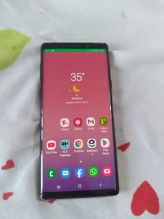 Galaxy Note 9 dual sim 6128 1 minor wator dot glass minor crack