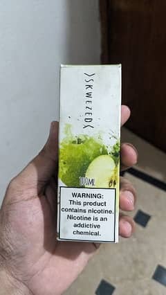 Skwezed green apple 6mg, 100ml flavour