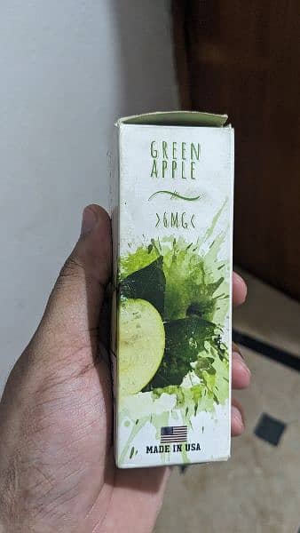 Skwezed green apple 6mg, 100ml flavour 1