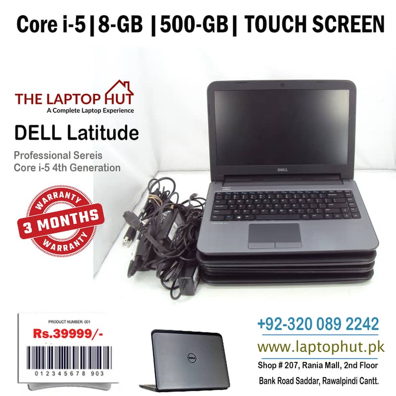 DELL PROFESSIONAL LAPTOP | WARRANTY | 16-GB | 1-TB SUPORTED|LAPTOP HUT 5