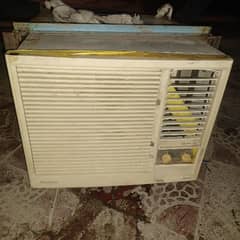 . 75 ton window ac good condition. startin c 3.5 amp running 2.5