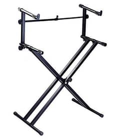 Piano Keyboard Double Stand