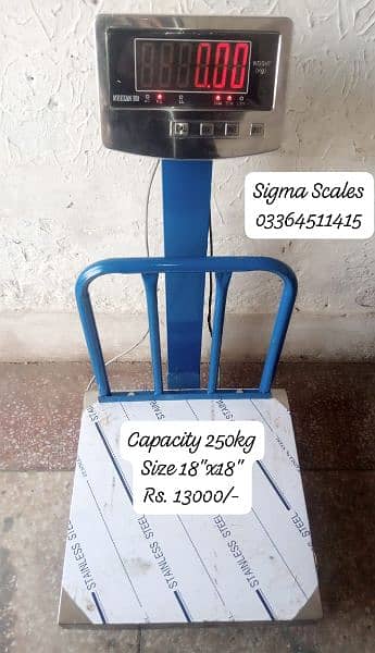 Weight Scale 150kg/200kg/300kg 2