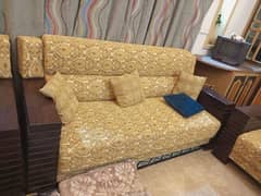 five seater sofa to single bed