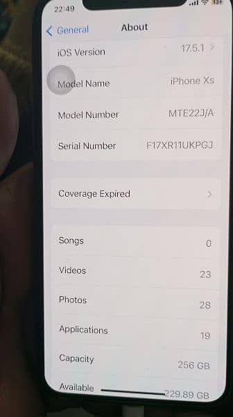 iphone xs 256gb non pta 4