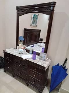 wooden dressing table