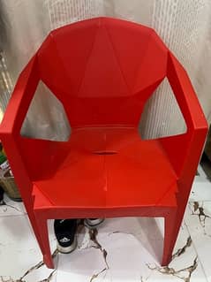 Red Chair Plastic