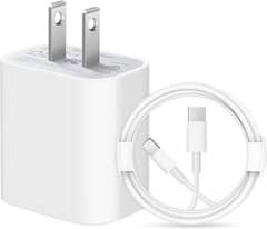 i phone adapter 20w with data cable