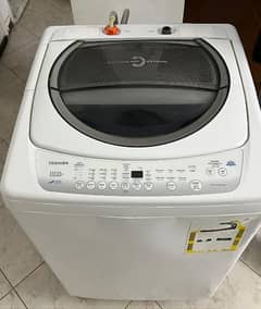 TOSHIBA FULLY AUTOMATIC WASHING MACHINE AND DRYER