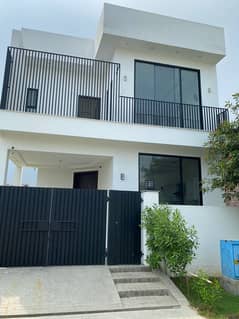 2 Beds 5 Marla Brand New House For Sale in Block D DHA 9 Town Lahore.