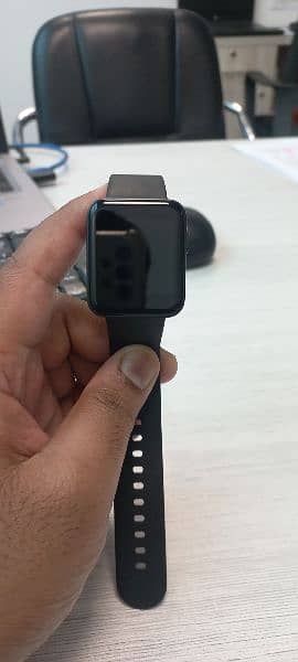 MI Smart Watch Lite (Black) (Additional New Blue Strap with Protector) 0