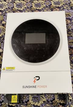Sunshine power solar inverter available .