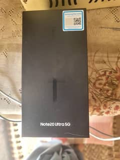 Samsung note 20ultra 12 256gb 5g with box