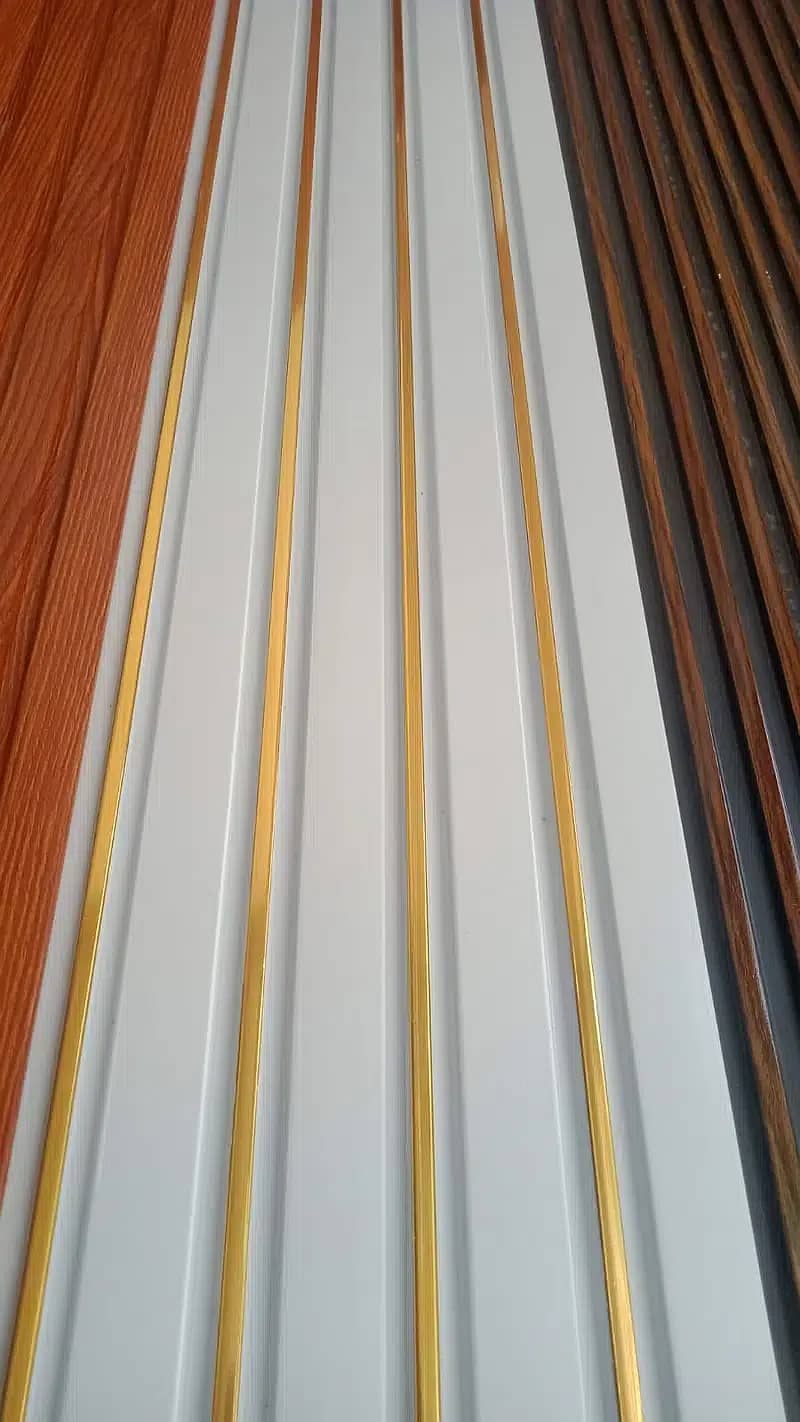 Fluted wall panel/ gypsum ceiling/Wall Paper/ Ceiling /Wpc wall panel 4