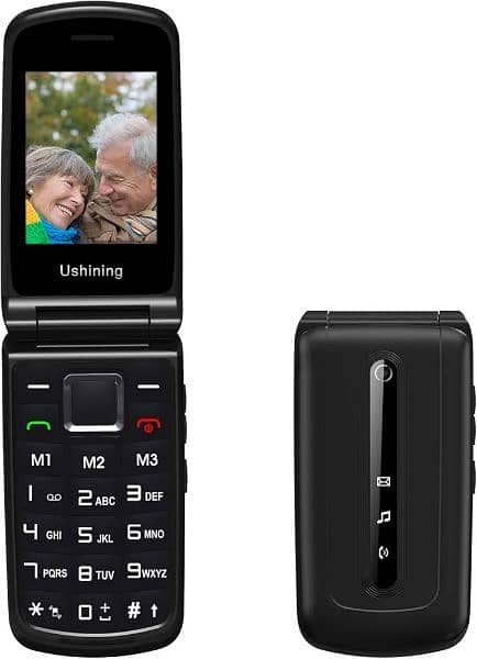 Folding mobile phone flip mobile phone dual SIM torch camera (non PTA) 4