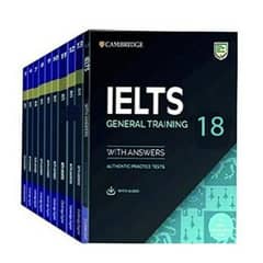 Cambridge ILETS general training 18 books sets with CD link