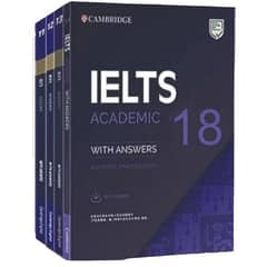 Cambridge ILETS academic 18 books set with CD link