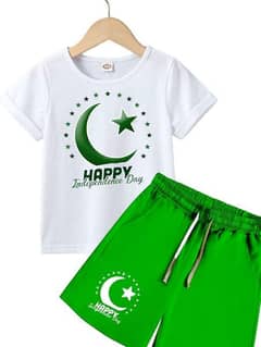 2 Pieces Boys T-shirt And Shorts Set