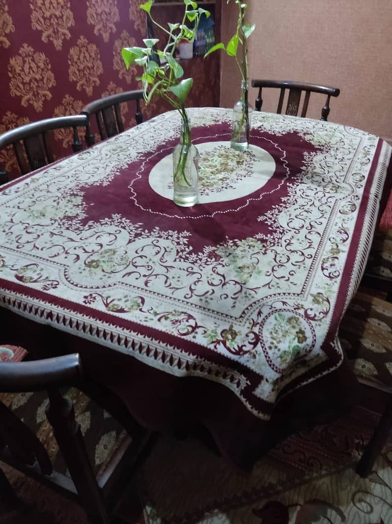 dinning table with six chairs 2