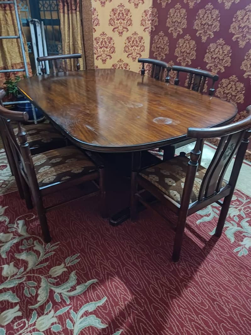 dinning table with six chairs 4