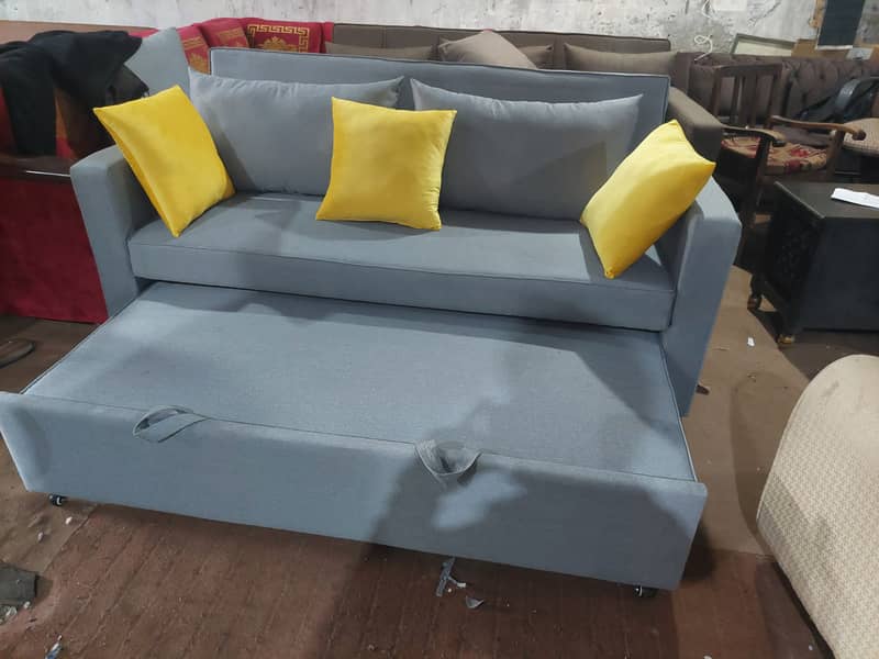 Folding Sofa Cum Bed ~ 3 Seater ~ Master Molty Foam 0