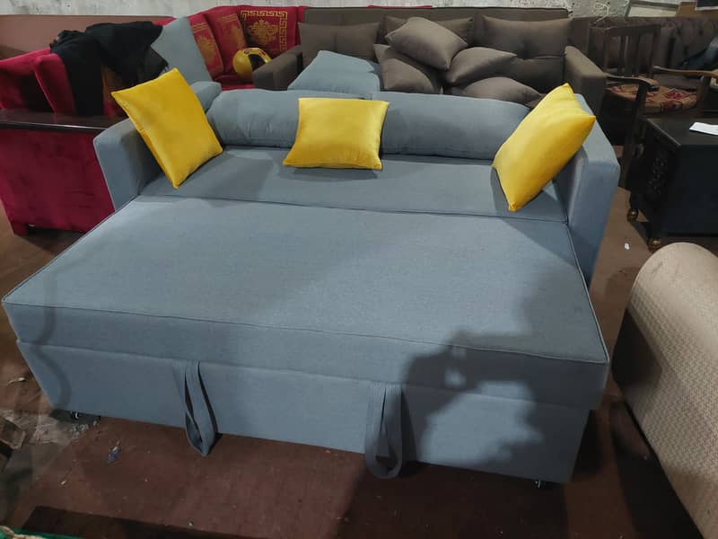 Folding Sofa Cum Bed ~ 3 Seater ~ Master Molty Foam 2