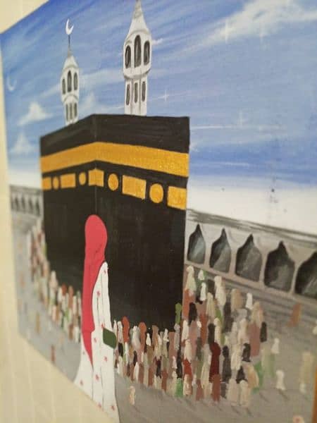 khana kaba costumized painting 1