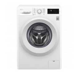 LG Auto Front Load White Washing Machine 8kg