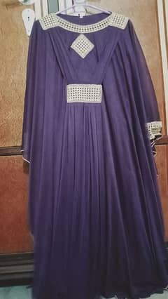 Abaya /Kaftaaan Purple in colour