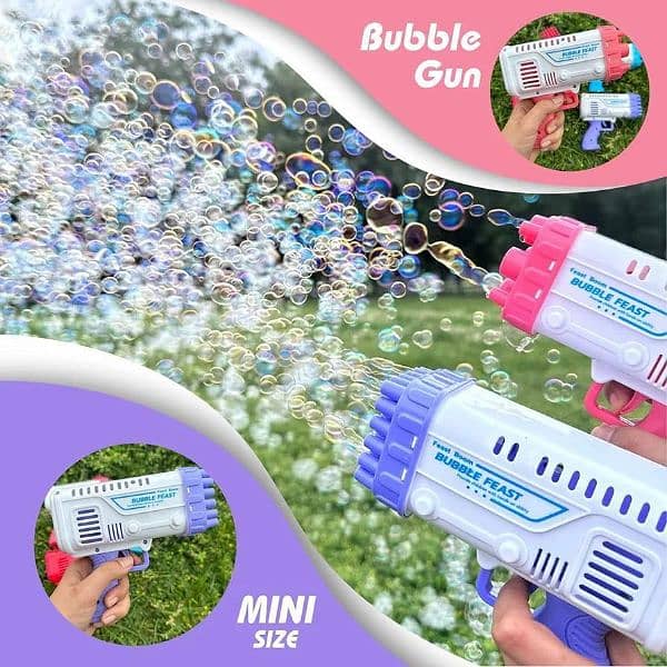 36 and 8 holes bubble gun 1