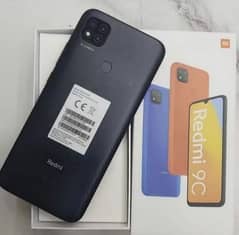 xiaomi Redmi 9c 3gb 64gb cmplte box PTA opproved