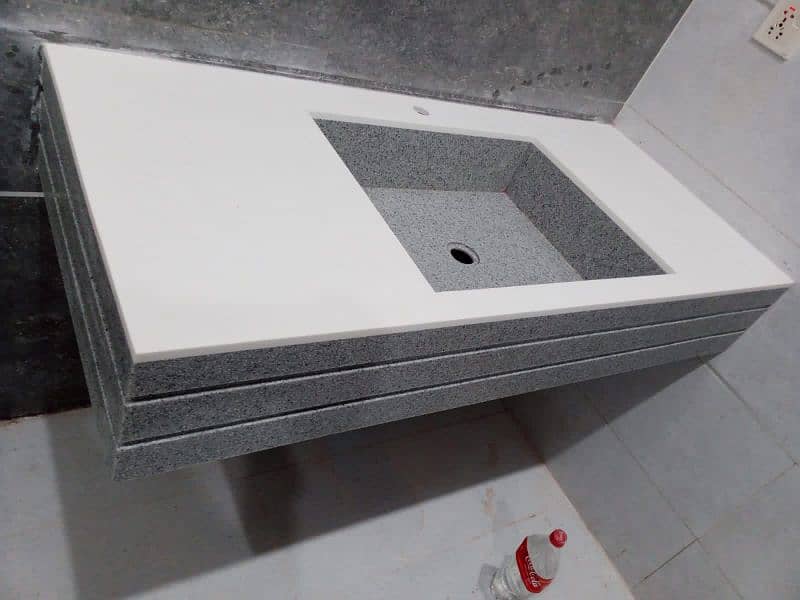 Designer Corian and pvc vanities on discount limited stock 9