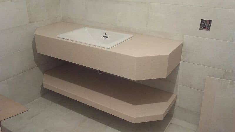 Designer Corian and pvc vanities on discount limited stock 14