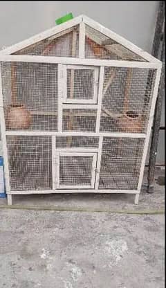 solid hard wood cage for love birds and budgies