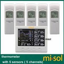 HP3001	Misol Wireless Weather Station with 5 Sensors, 5 Channels 0