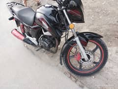 Honda CB 150 F Black and Red color