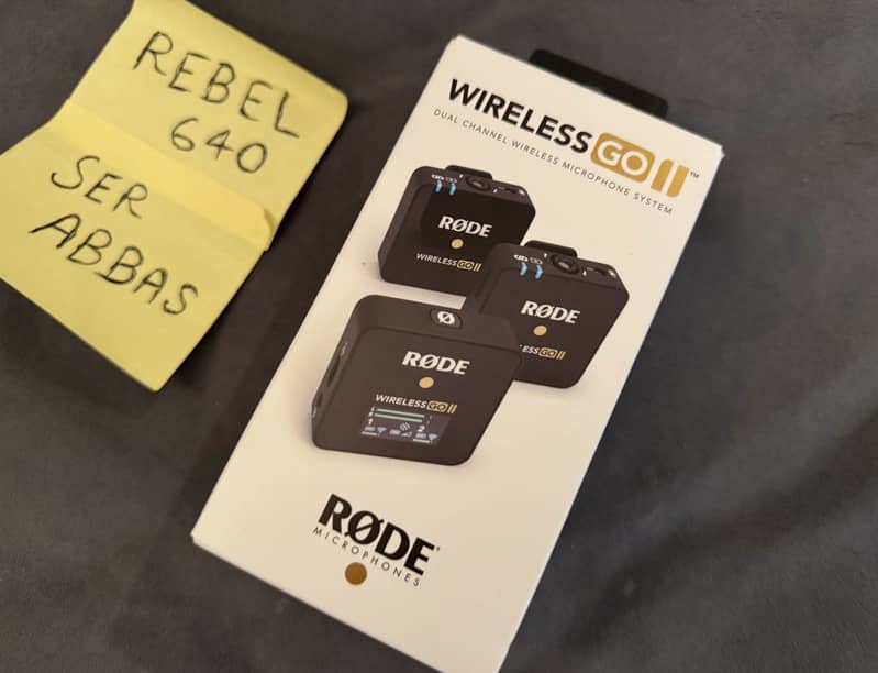 RODE Wireless GO II 2-Person Compact Digital Wireless Microphone Syst 4