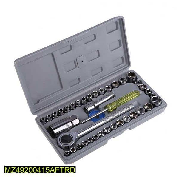 wrench vehicle tool kit 40peces 2