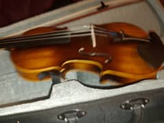 wooden violin E-11 argent