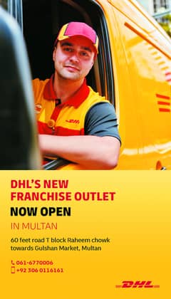 DHL  EXPRESS Gulshan Market Multan (international courier & cargo)